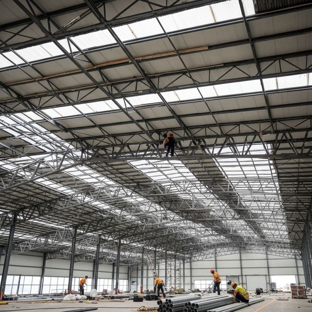 Techumbres y Mantenimiento a Naves